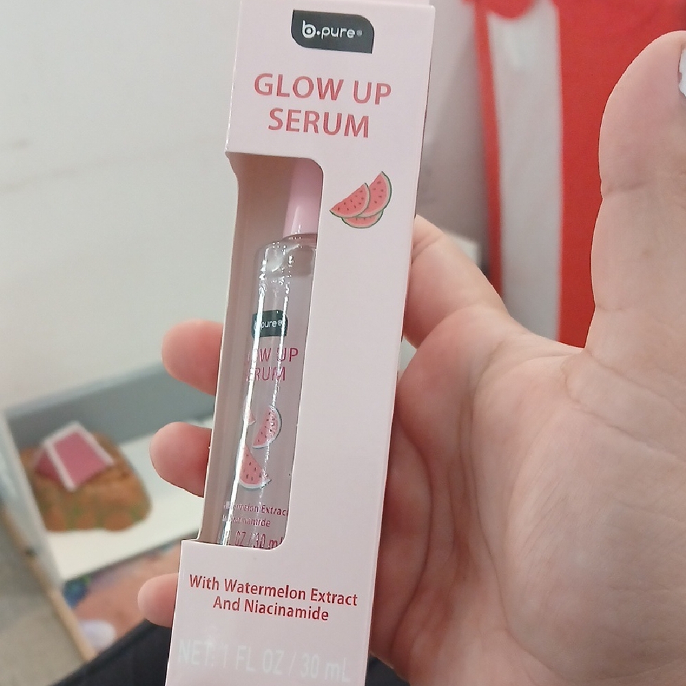 Glow Up Serum with Watermelon Extract - Pink